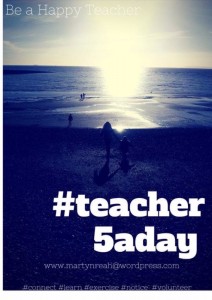 #teacher5aday