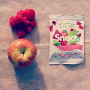 Raspberry Apple fruit jerky