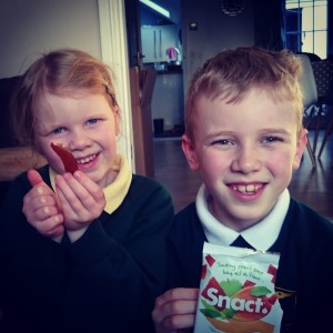 the Art of Healthy Living kids LOVING Snact!