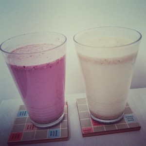 His and hers Purition shakes