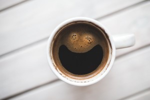 the right amount of caffeine can make you happier