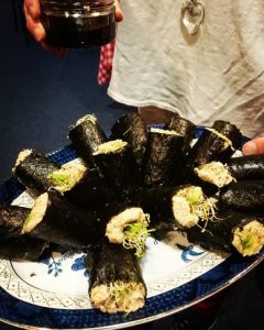 Raw Nori Rolls