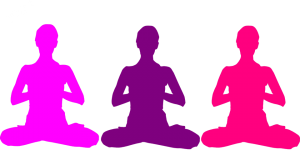 Lotus position yoga