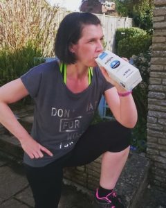 Post-run 'thirst' aid