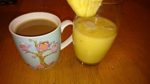 coffee and juice