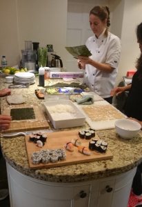 making-sushi