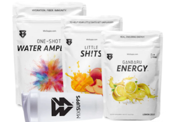 A selection of MixSupps products