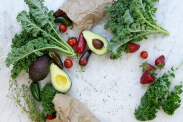 green veggies is how a healthy diet supports recovery