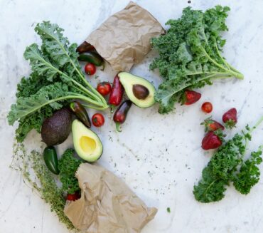 green veggies is how a healthy diet supports recovery